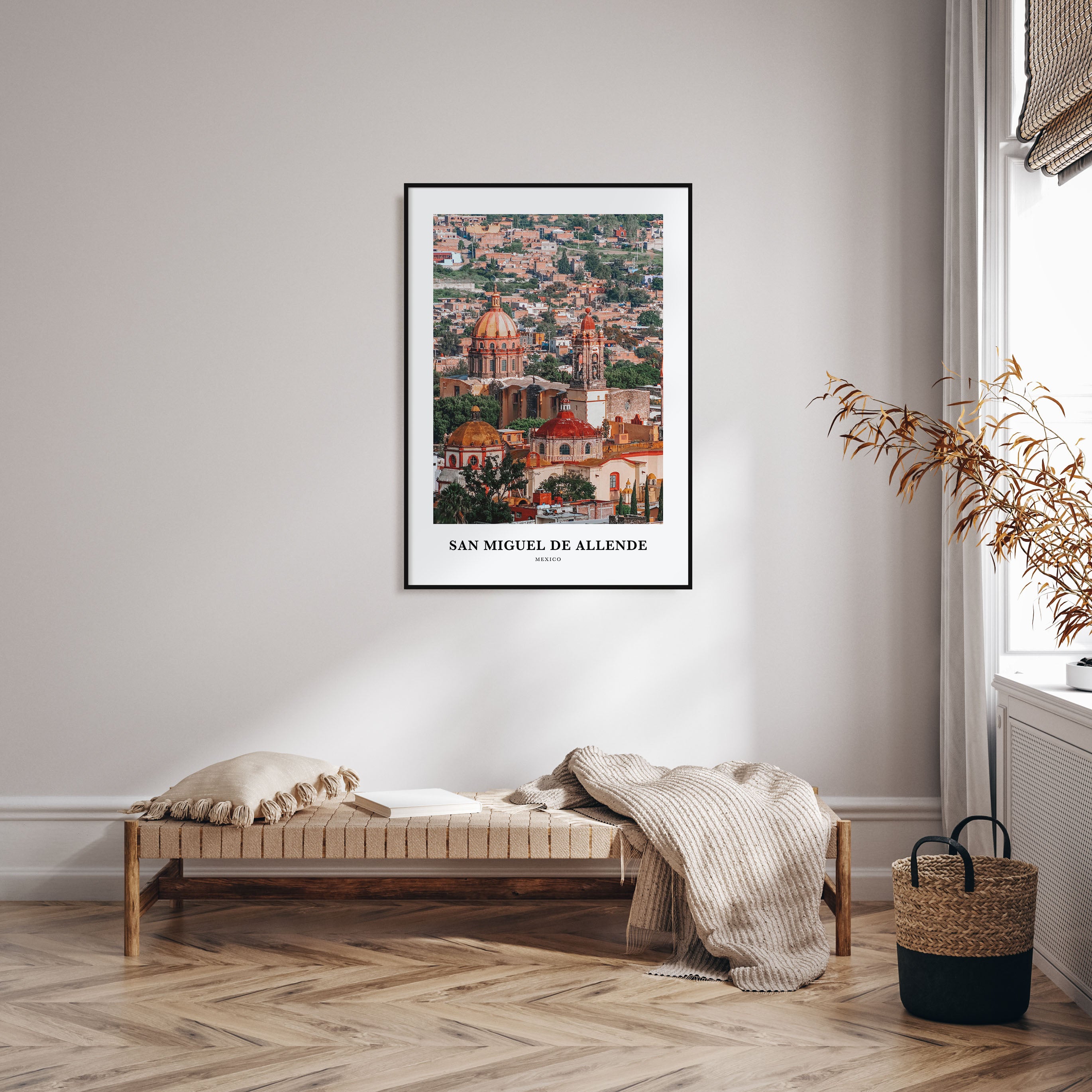 San Miguel de Allende Portrait Color Poster