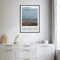 San Pedro Sula Travel Color Poster