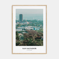 San Salvador Portrait Color Poster