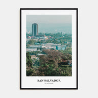 San Salvador Portrait Color Poster