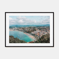 San Sebastián Landscape Color Poster