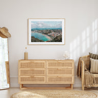 San Sebastián Landscape Color Poster