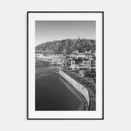 San Sebastián Photo B&W Poster