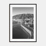 San Sebastián Photo B&W Poster