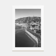 San Sebastián Photo B&W Poster