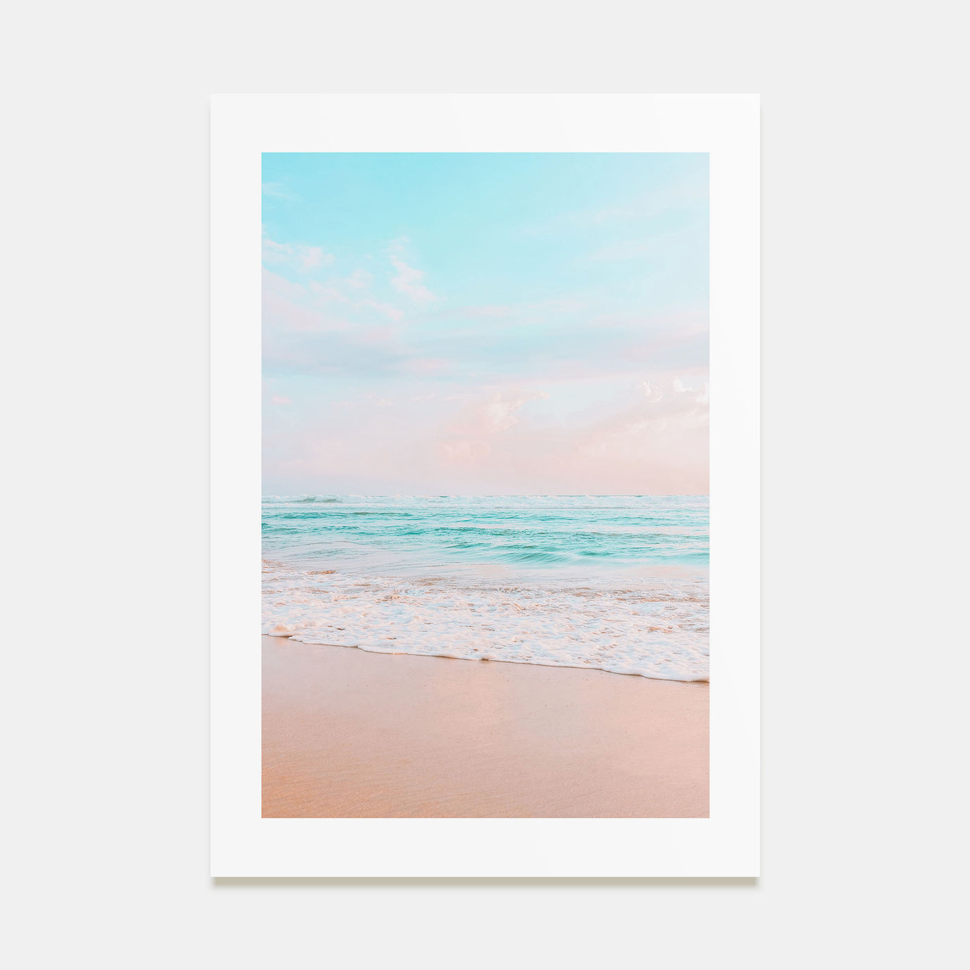 Sandy Beach Photo Color No 4 Poster