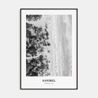 Sanibel Portrait B&W Poster