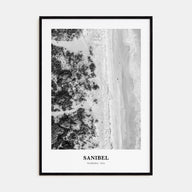 Sanibel Portrait B&W Poster