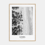 Sanibel Portrait B&W Poster