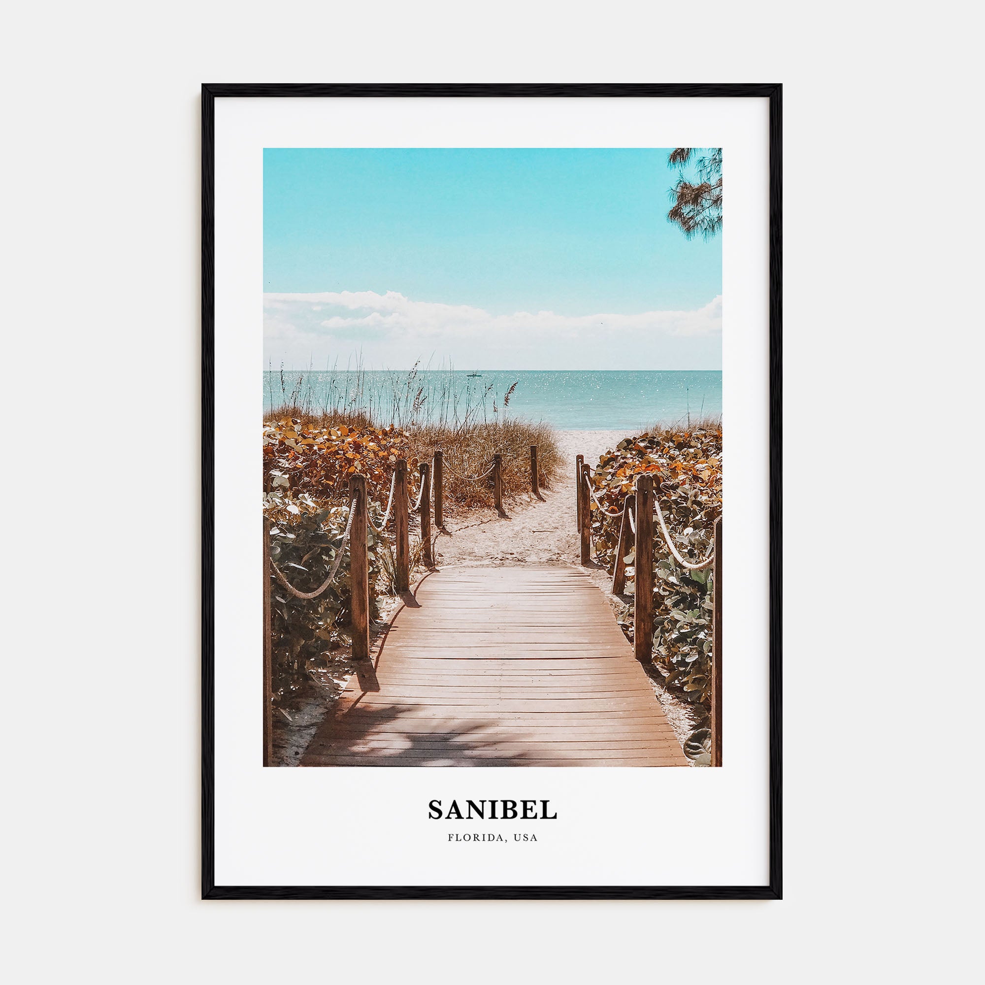 Sanibel Portrait Color Poster