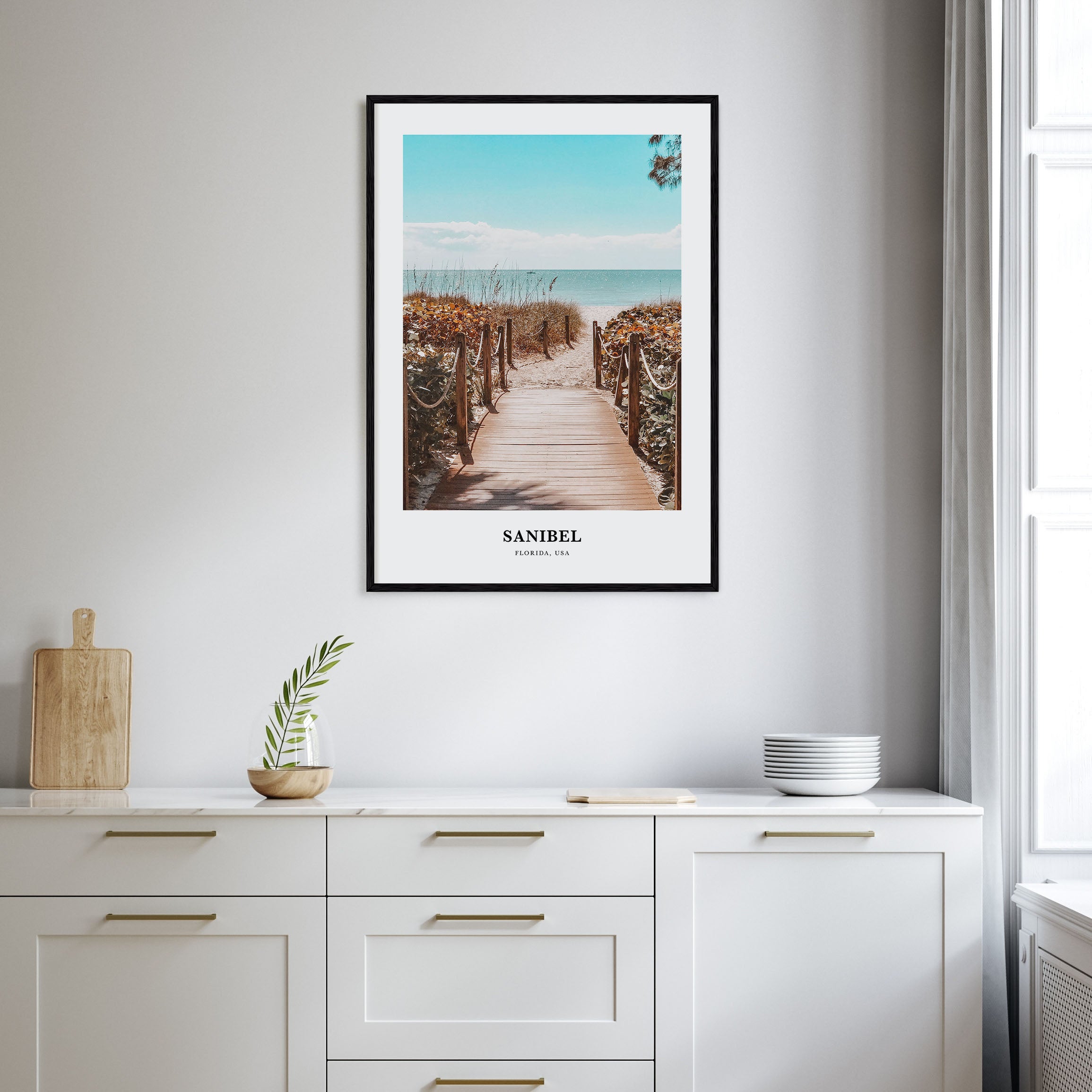 Sanibel Portrait Color Poster
