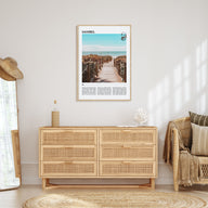 Sanibel Travel Color Poster