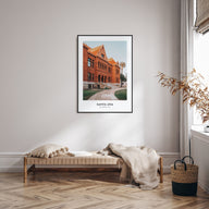 Santa Ana Portrait Color Poster
