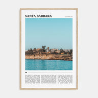 Santa Barbara Travel Color No 2 Poster