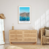 Santa Catalina Island Portrait Color Poster