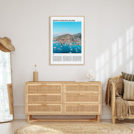 Santa Catalina Island Travel Color Poster