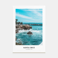 Santa Cruz Portrait Color No 2 Poster