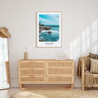 Santa Cruz Portrait Color No 2 Poster