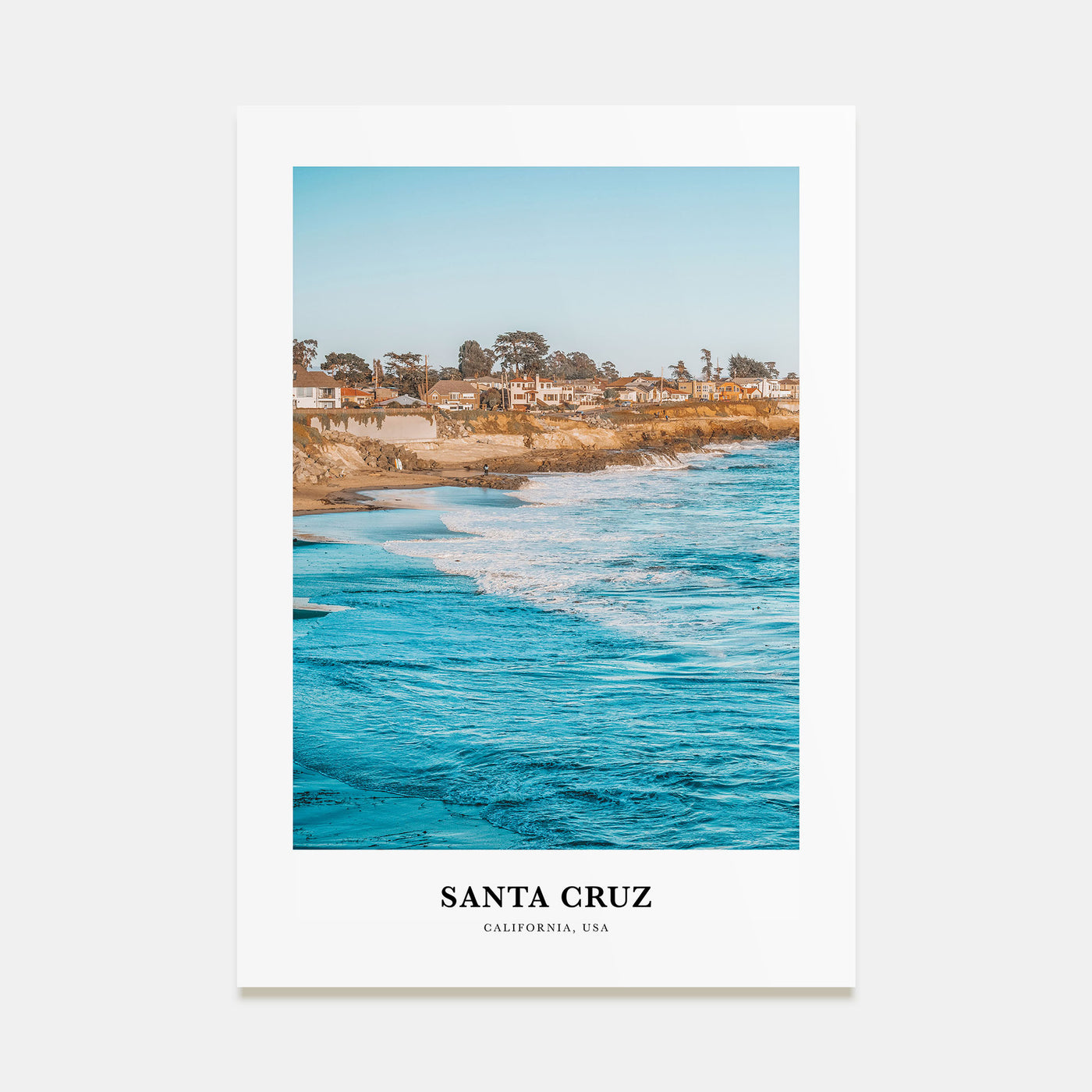 Santa Cruz Portrait Color No 3 Poster