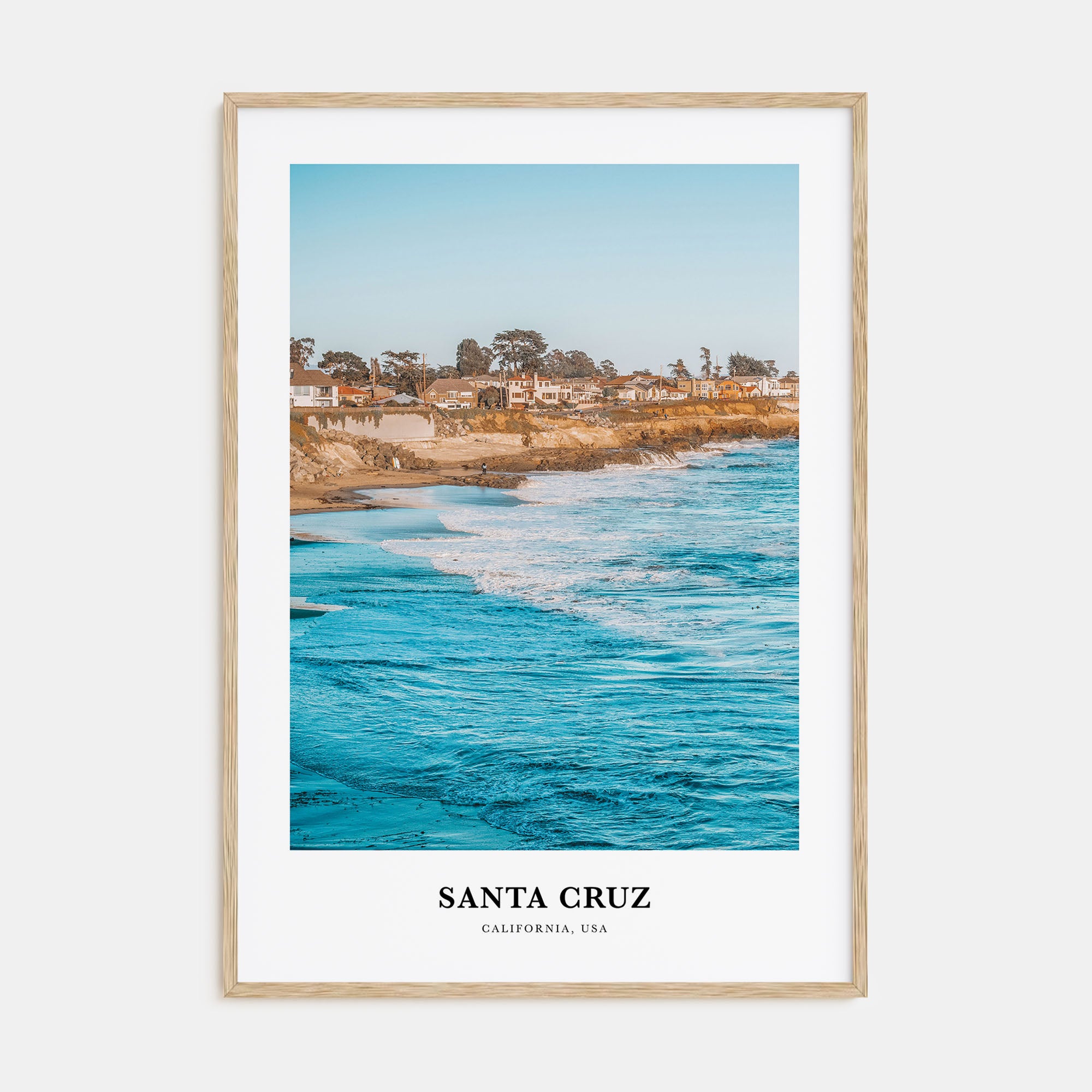 Santa Cruz Portrait Color No 3 Poster