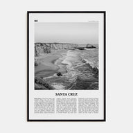 Santa Cruz Travel B&W No 1 Poster