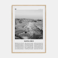 Santa Cruz Travel B&W No 1 Poster