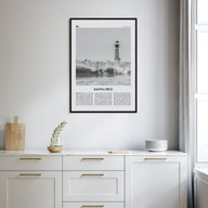 Santa Cruz Travel B&W No 3 Poster