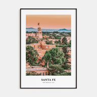Santa Fe Portrait Color Poster