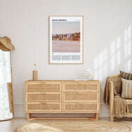 Santa Monica Travel Color No 1 Poster