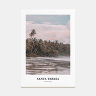 Santa Teresa Portrait Color Poster