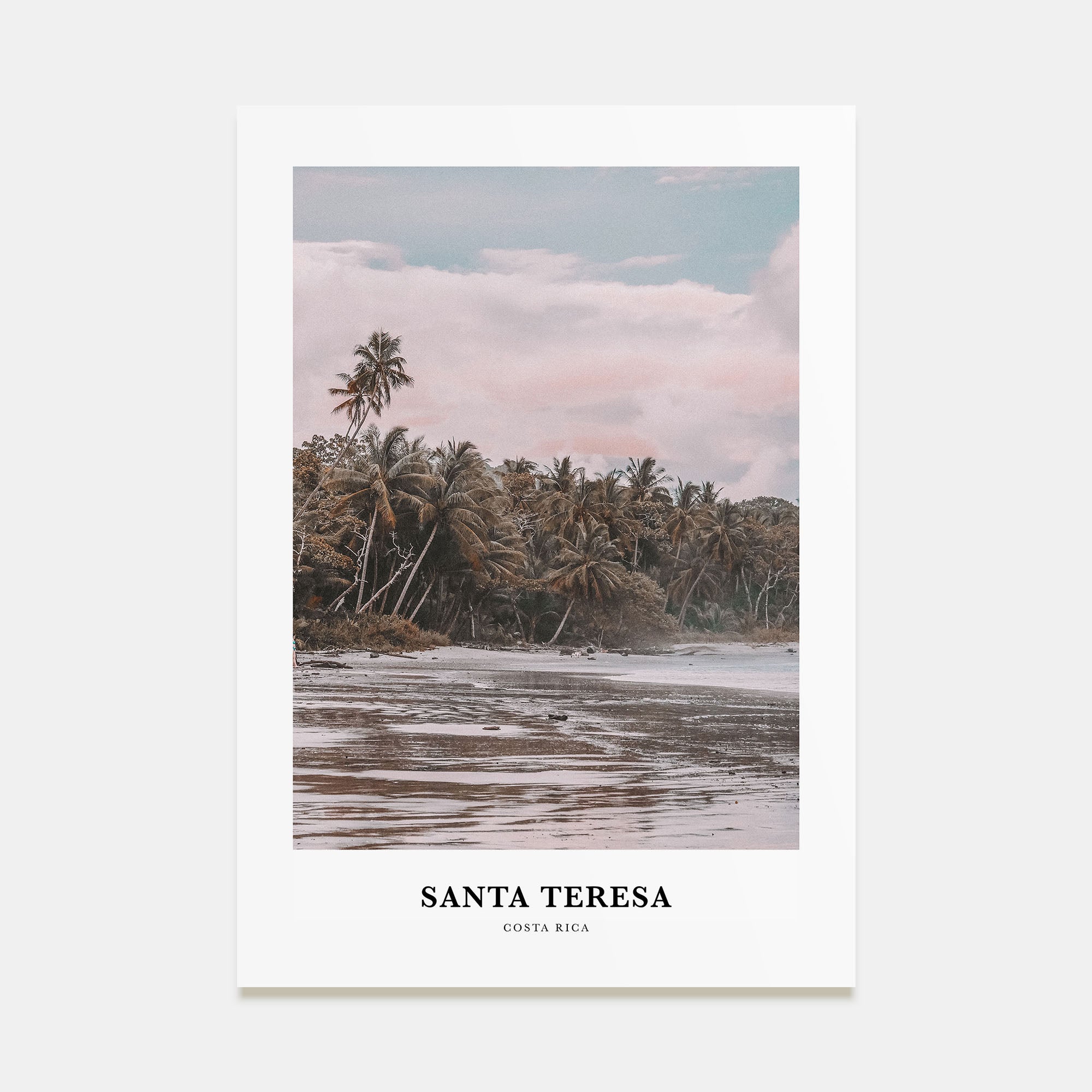 Santa Teresa Portrait Color Poster