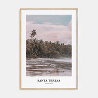 Santa Teresa Portrait Color Poster