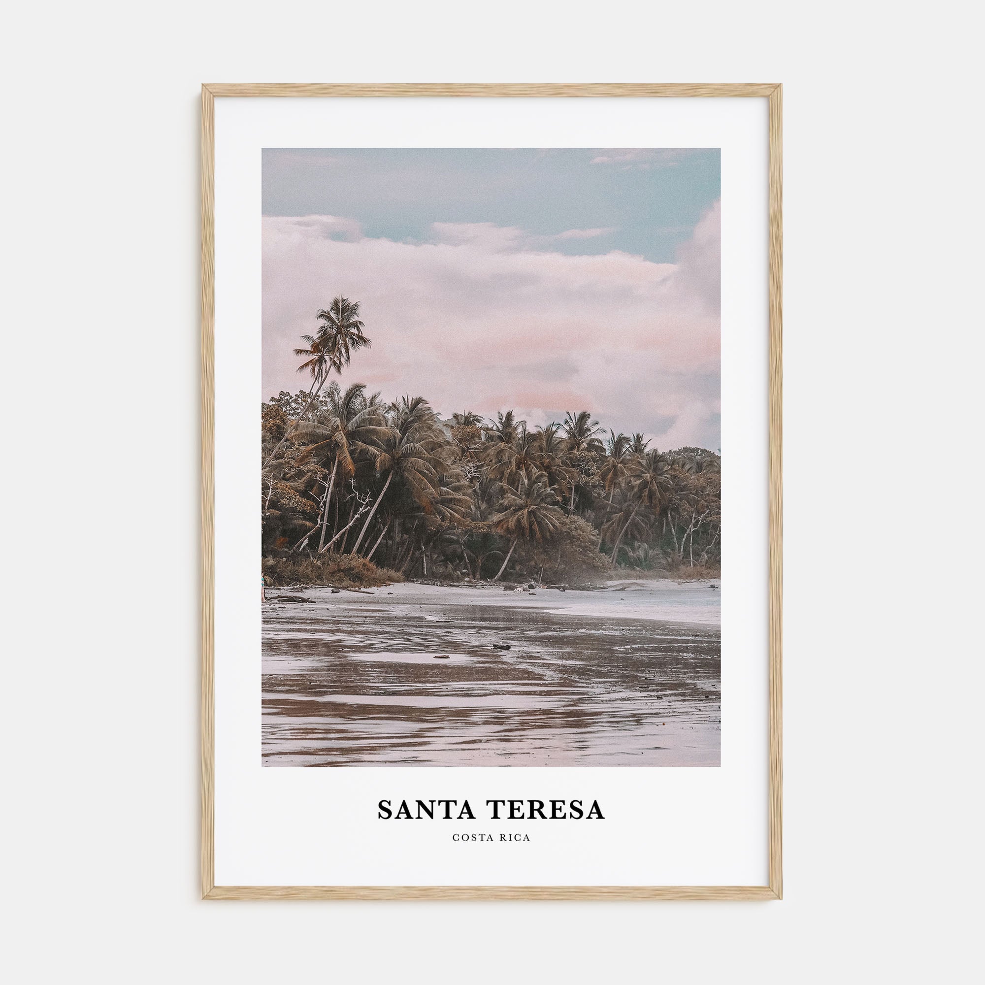 Santa Teresa Portrait Color Poster