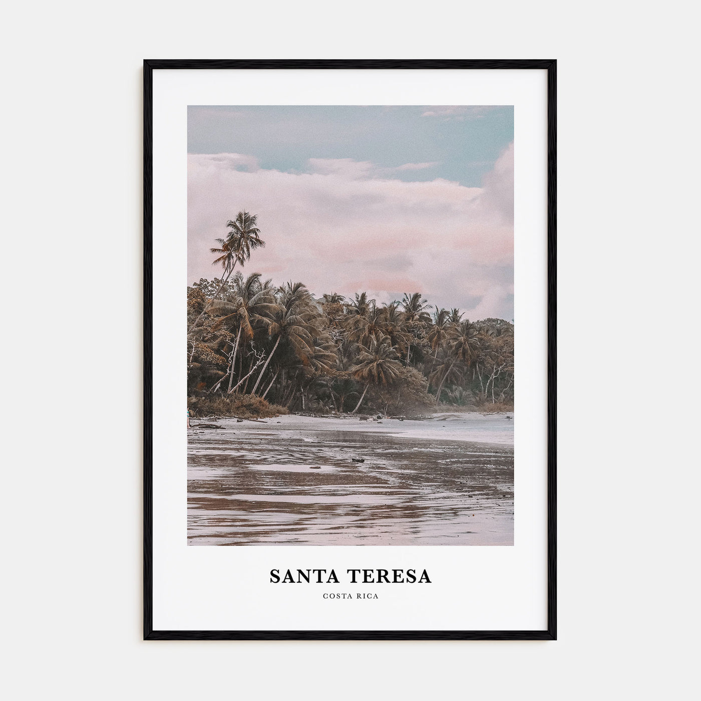Santa Teresa Portrait Color Poster