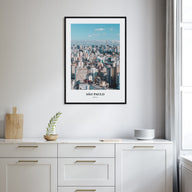 São Paulo Portrait Color No 2 Poster
