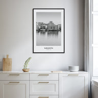 Sarasota Portrait B&W No 2 Poster