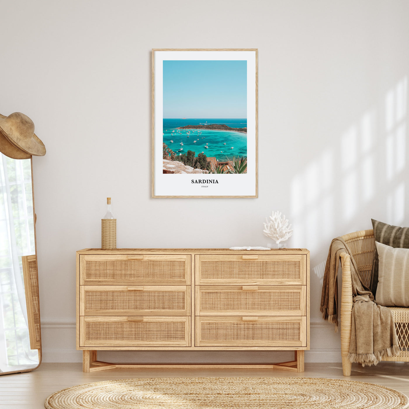 Sardinia Portrait Color Poster