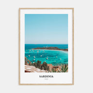Sardinia Portrait Color Poster