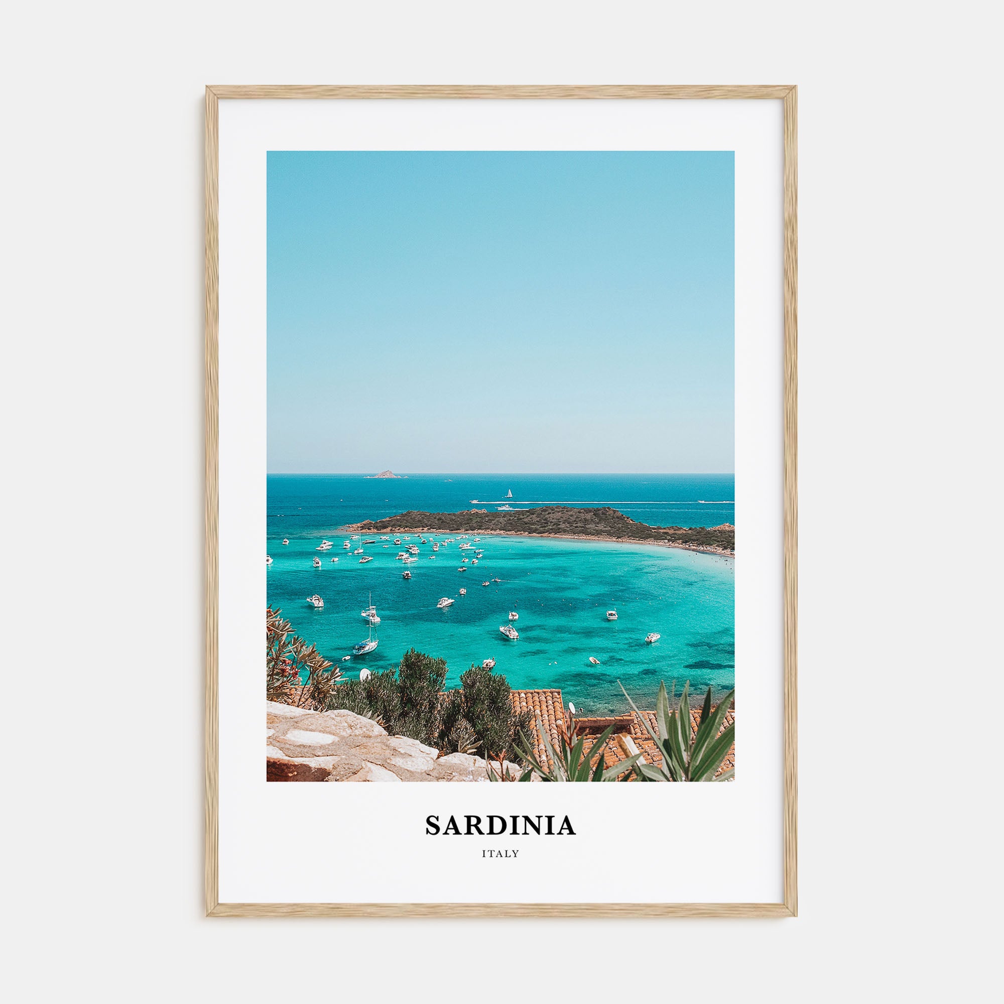Sardinia Portrait Color Poster