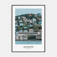 Sausalito Portrait Color Poster