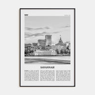 Savannah Travel B&W No 1 Poster