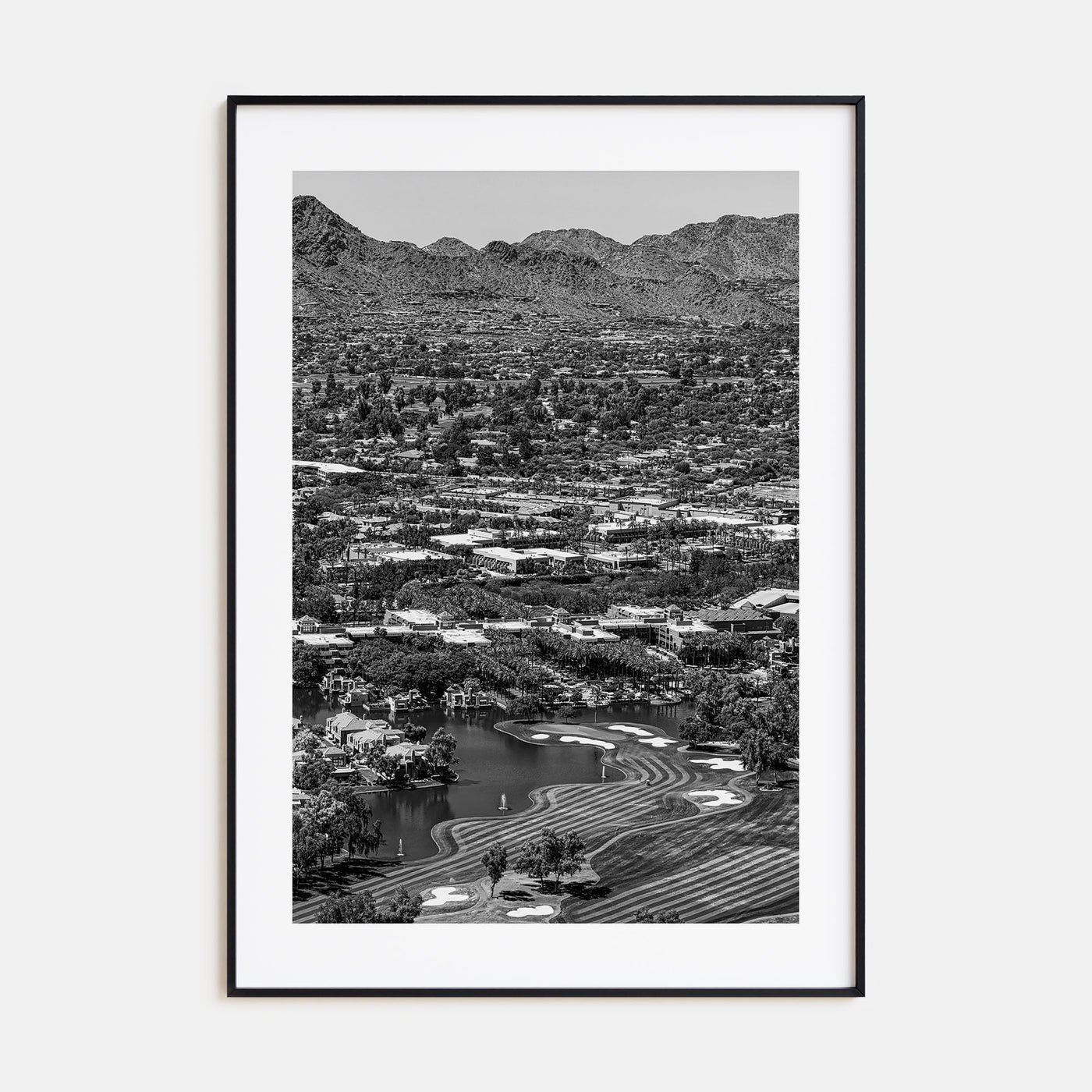 Scottsdale Photo B&W No 1 Poster
