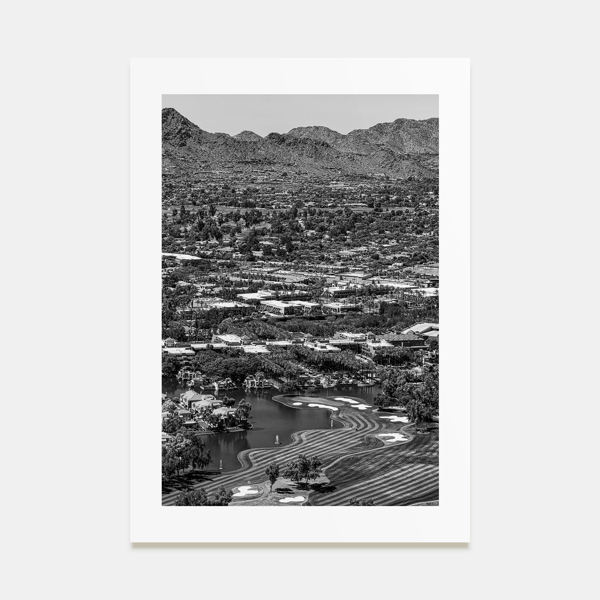 Scottsdale Photo B&W No 1 Poster