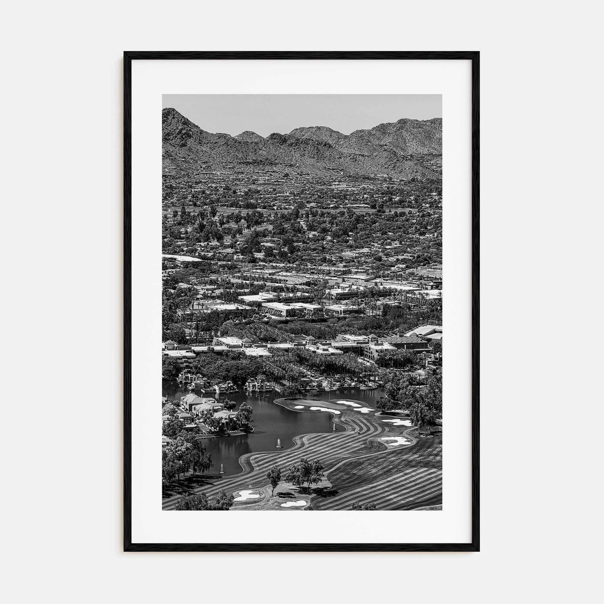 Scottsdale Photo B&W No 1 Poster