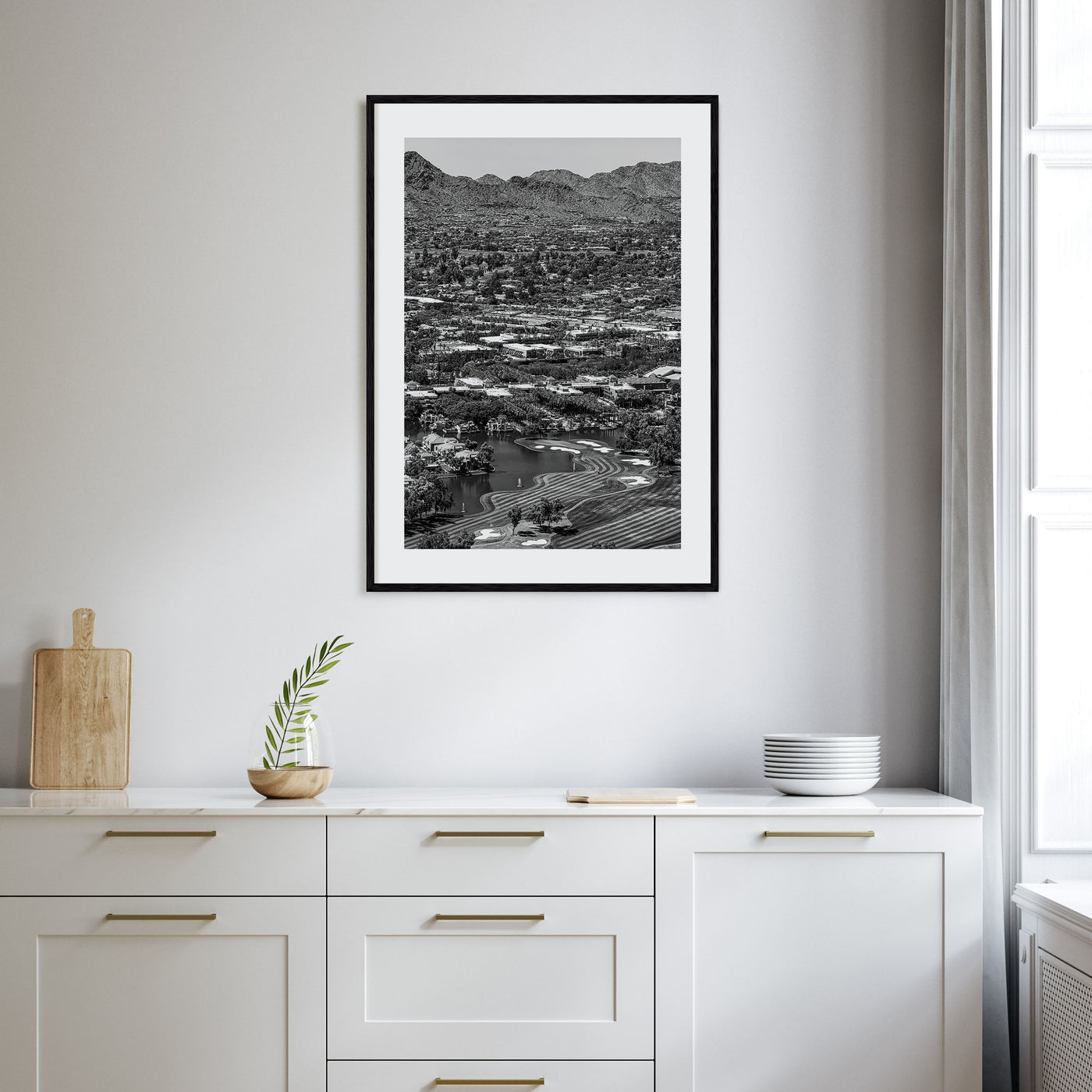 Scottsdale Photo B&W No 1 Poster