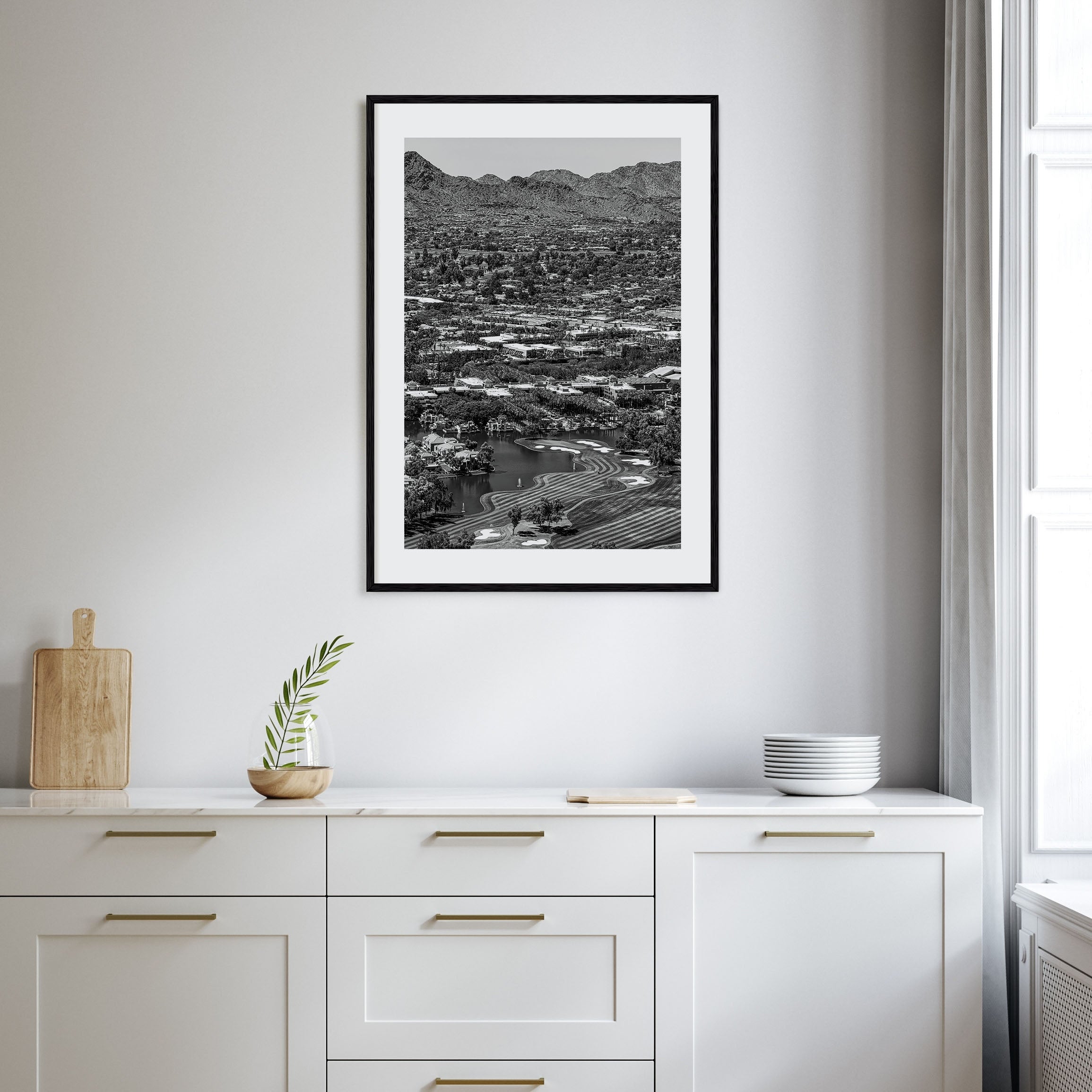 Scottsdale Photo B&W No 1 Poster
