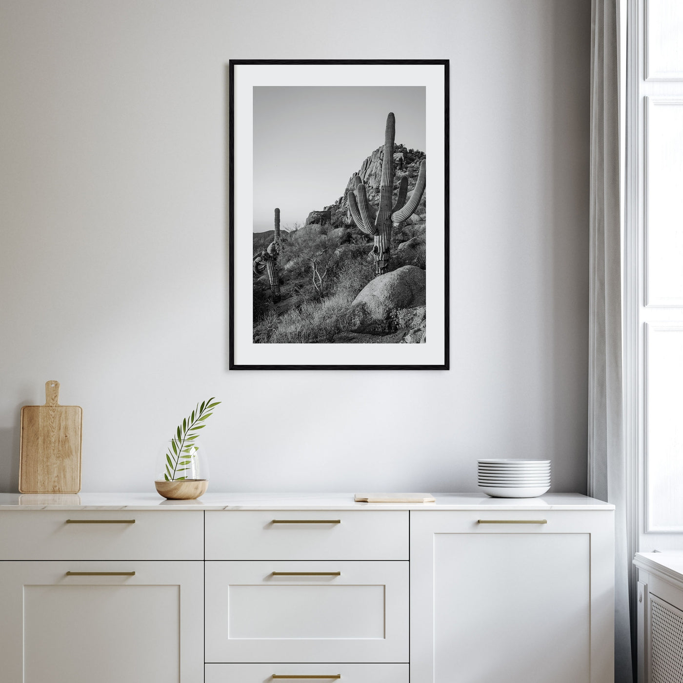 Scottsdale Photo B&W No 2 Poster