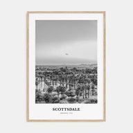 Scottsdale Portrait B&W No 2 Poster