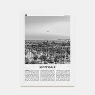 Scottsdale Travel B&W No 1 Poster