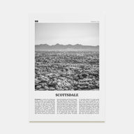 Scottsdale Travel B&W No 2 Poster